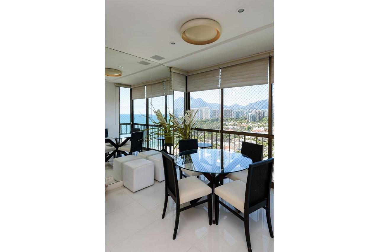 דירות ריו דה ז'ניירו Omar Do Rio - Lc 1203 Moderno 2Qts Beira-Mar, Com Vista E Piscina, Academia, Quadra De Esportes E Smart Tv מראה חיצוני תמונה