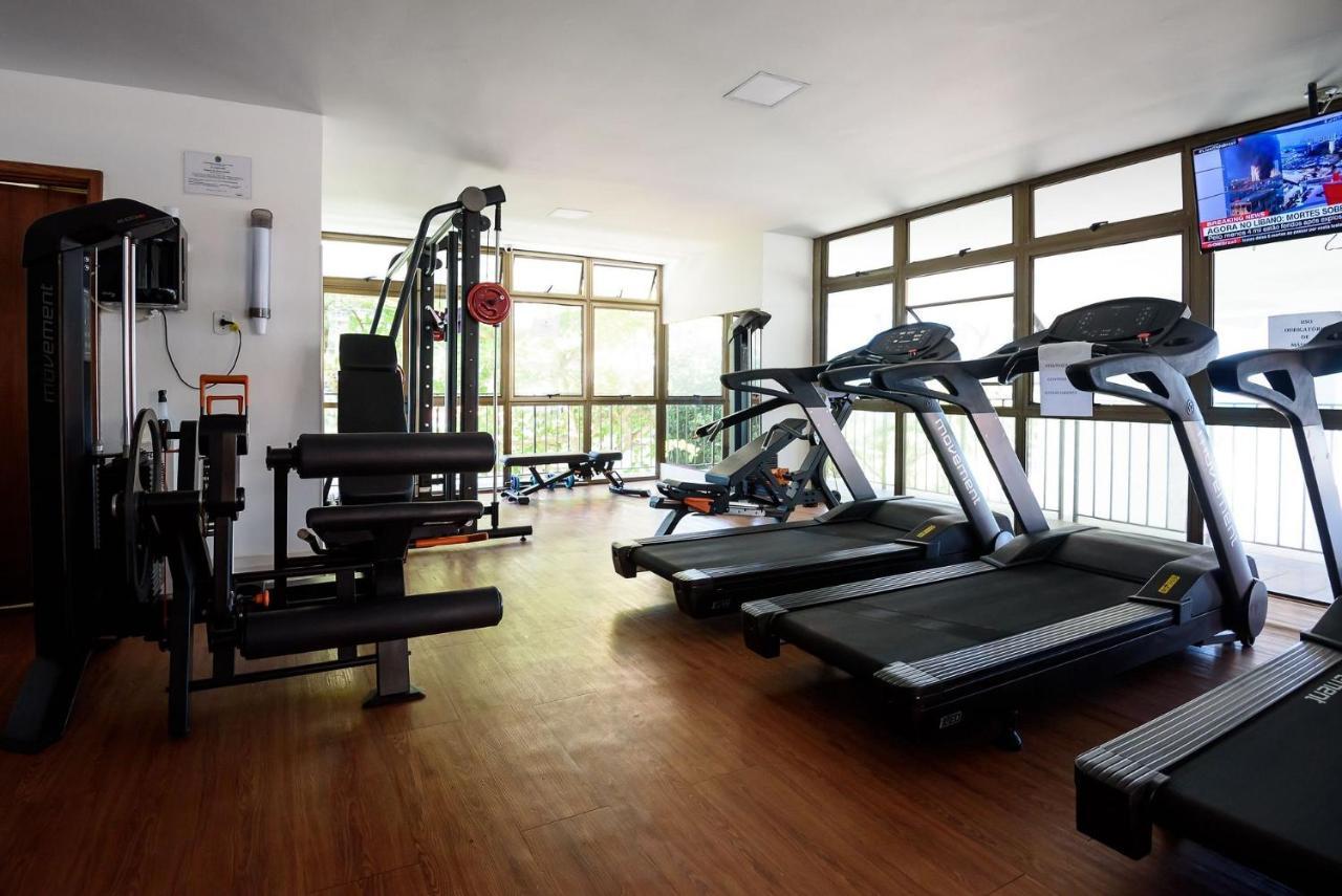 דירות ריו דה ז'ניירו Omar Do Rio - Lc 1203 Moderno 2Qts Beira-Mar, Com Vista E Piscina, Academia, Quadra De Esportes E Smart Tv מראה חיצוני תמונה