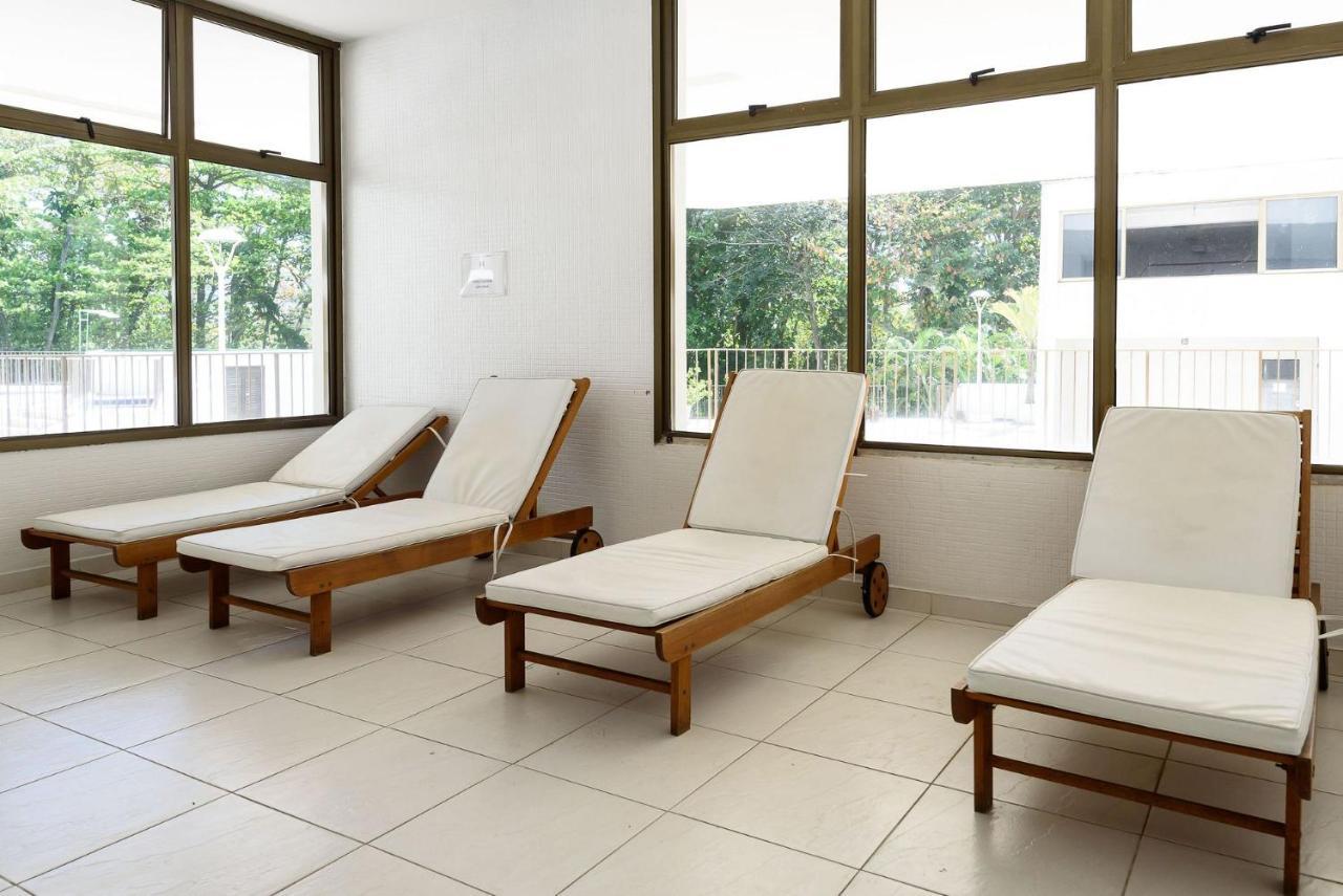 דירות ריו דה ז'ניירו Omar Do Rio - Lc 1203 Moderno 2Qts Beira-Mar, Com Vista E Piscina, Academia, Quadra De Esportes E Smart Tv מראה חיצוני תמונה
