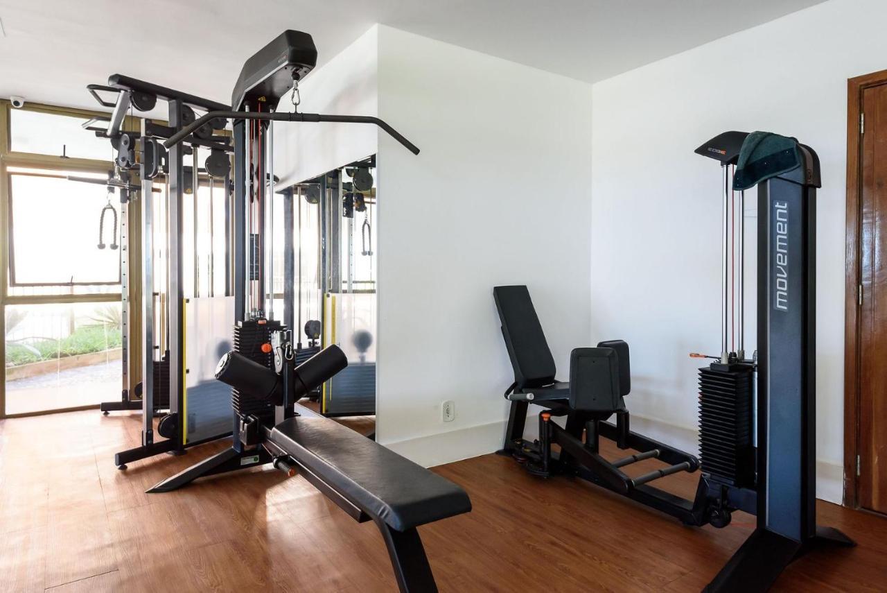 דירות ריו דה ז'ניירו Omar Do Rio - Lc 1203 Moderno 2Qts Beira-Mar, Com Vista E Piscina, Academia, Quadra De Esportes E Smart Tv מראה חיצוני תמונה