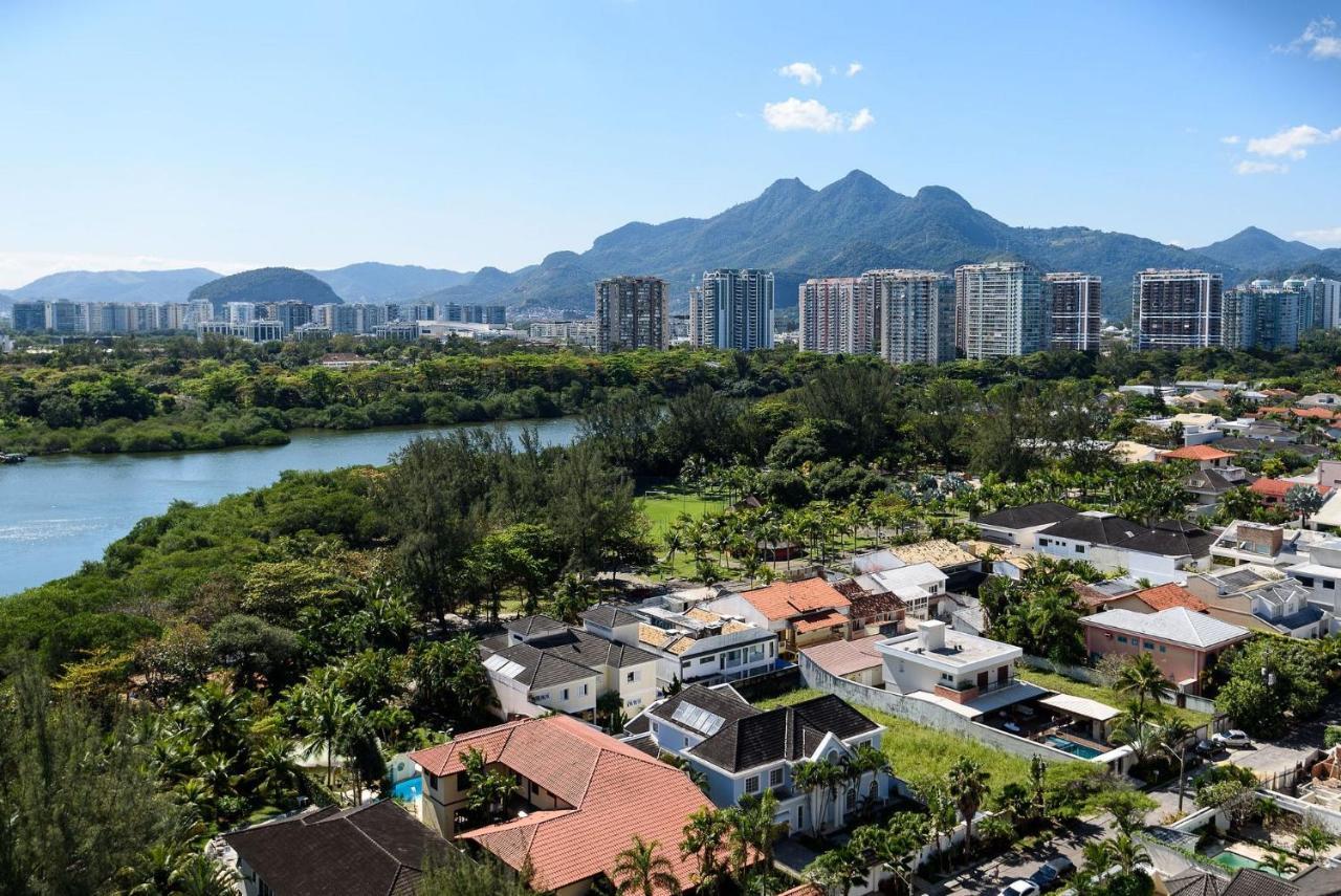 דירות ריו דה ז'ניירו Omar Do Rio - Lc 1203 Moderno 2Qts Beira-Mar, Com Vista E Piscina, Academia, Quadra De Esportes E Smart Tv מראה חיצוני תמונה