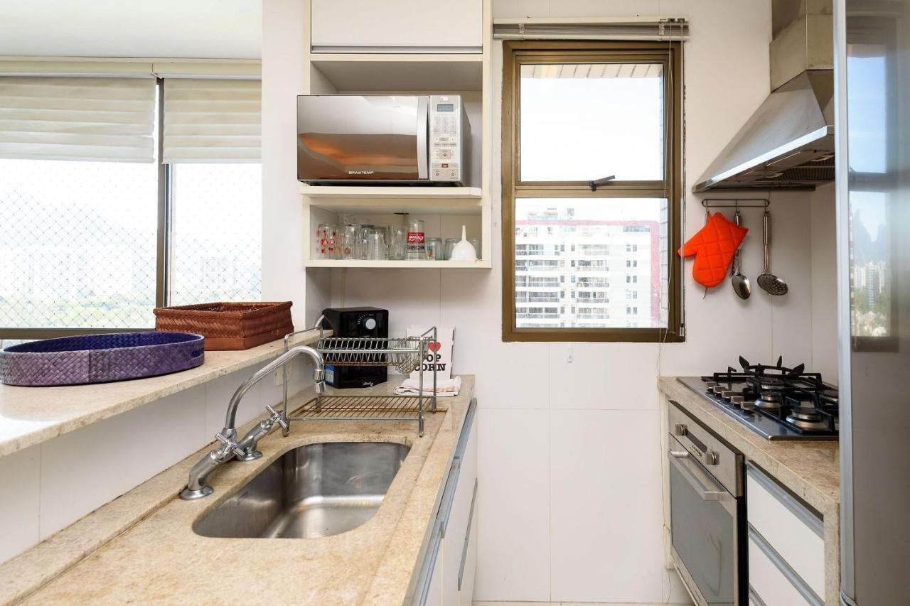 דירות ריו דה ז'ניירו Omar Do Rio - Lc 1203 Moderno 2Qts Beira-Mar, Com Vista E Piscina, Academia, Quadra De Esportes E Smart Tv מראה חיצוני תמונה