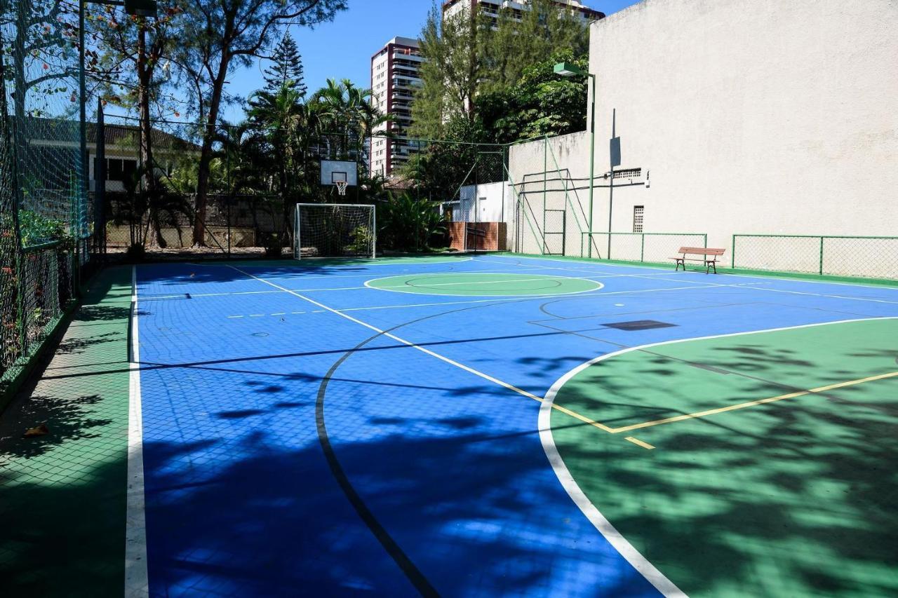 דירות ריו דה ז'ניירו Omar Do Rio - Lc 1203 Moderno 2Qts Beira-Mar, Com Vista E Piscina, Academia, Quadra De Esportes E Smart Tv מראה חיצוני תמונה