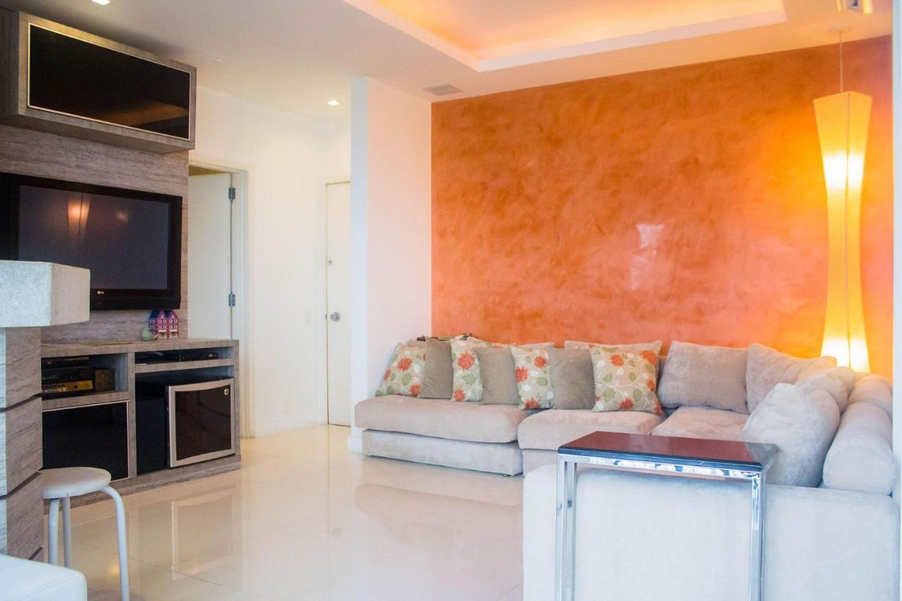 דירות ריו דה ז'ניירו Omar Do Rio - Lc 1203 Moderno 2Qts Beira-Mar, Com Vista E Piscina, Academia, Quadra De Esportes E Smart Tv מראה חיצוני תמונה