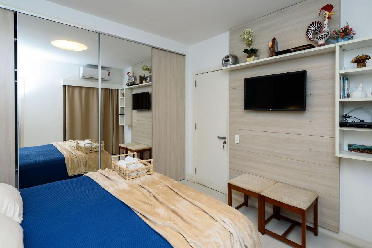 דירות ריו דה ז'ניירו Omar Do Rio - Lc 1203 Moderno 2Qts Beira-Mar, Com Vista E Piscina, Academia, Quadra De Esportes E Smart Tv מראה חיצוני תמונה